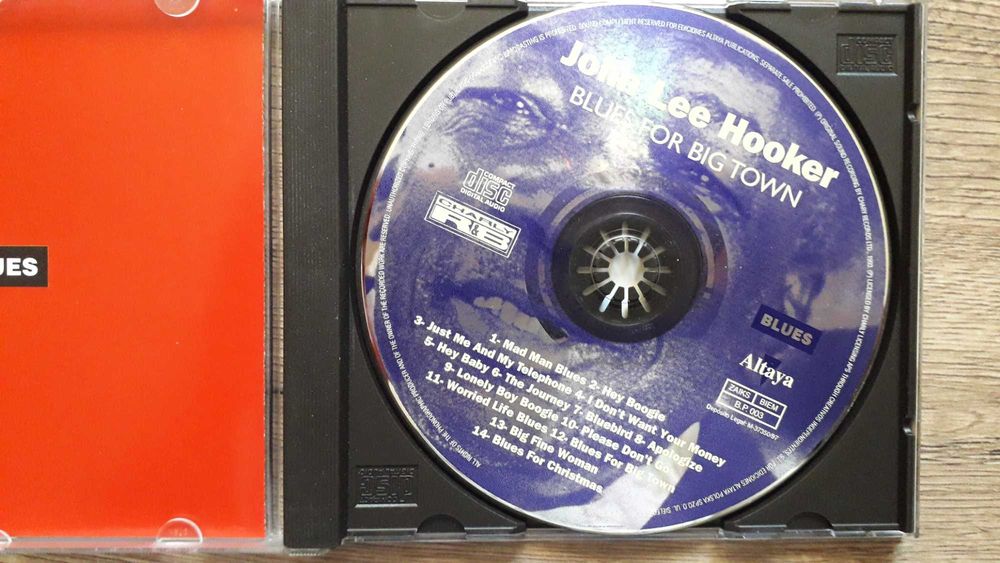 John Lee Hooker Blues For Big Town CD