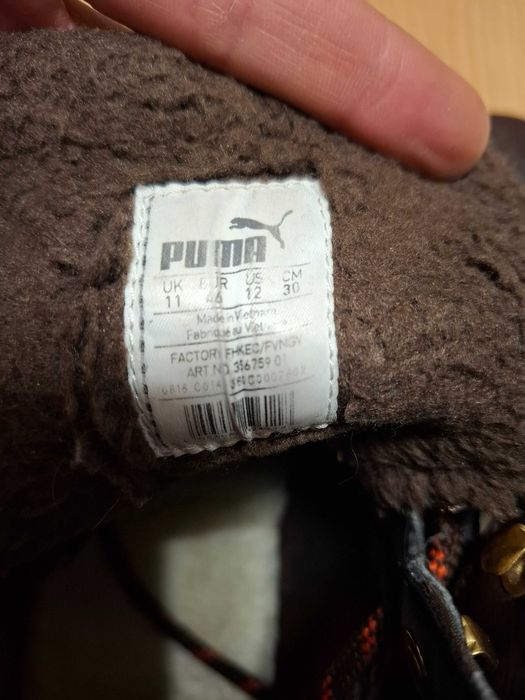 Ботинки puma демісезонні 46р.