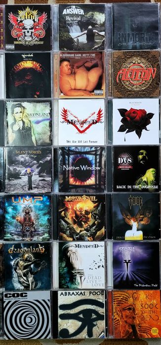 •CD Диски-4•HEAVY METAL ROCK -4•Компакт Диски •СД Диски •Объявление-4•