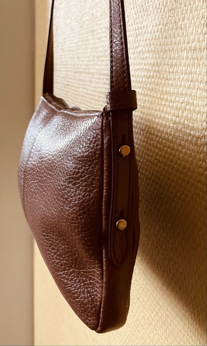 Next leather +Fossil две кроссбоди натуральная кожа