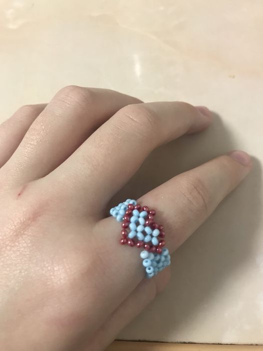 Колечко з бісеру