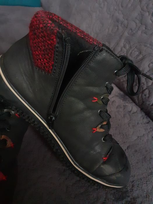 Buty rieker damskie ocieplane
