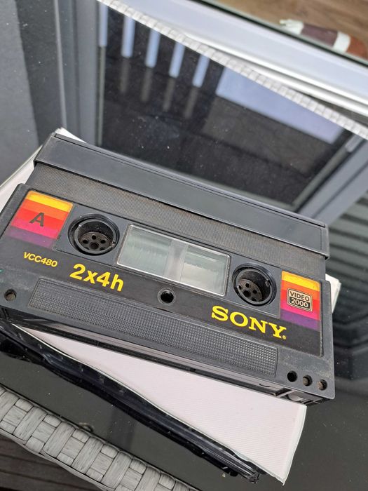 Sony Video 2000 VCC480 2x4h kaseta wideo video vhs dwustronna odwracalna