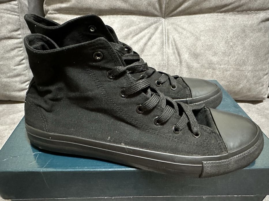 Високі чорні кеди Lee Cooper, б/в, 44,5