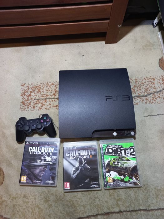 Ps3 slim com jogos