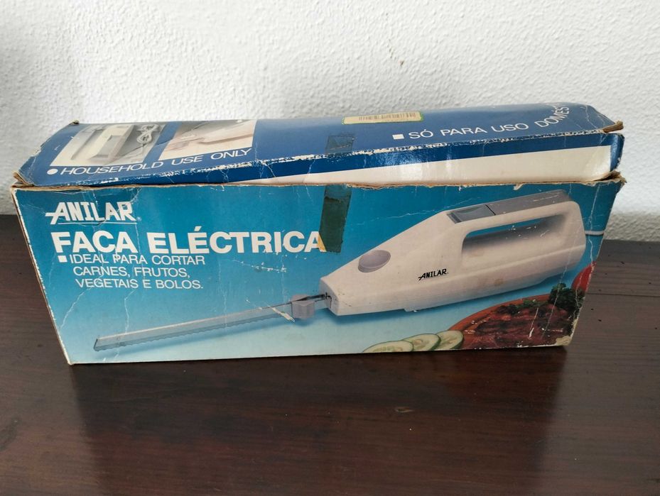 Faca de cozinha elétrica
