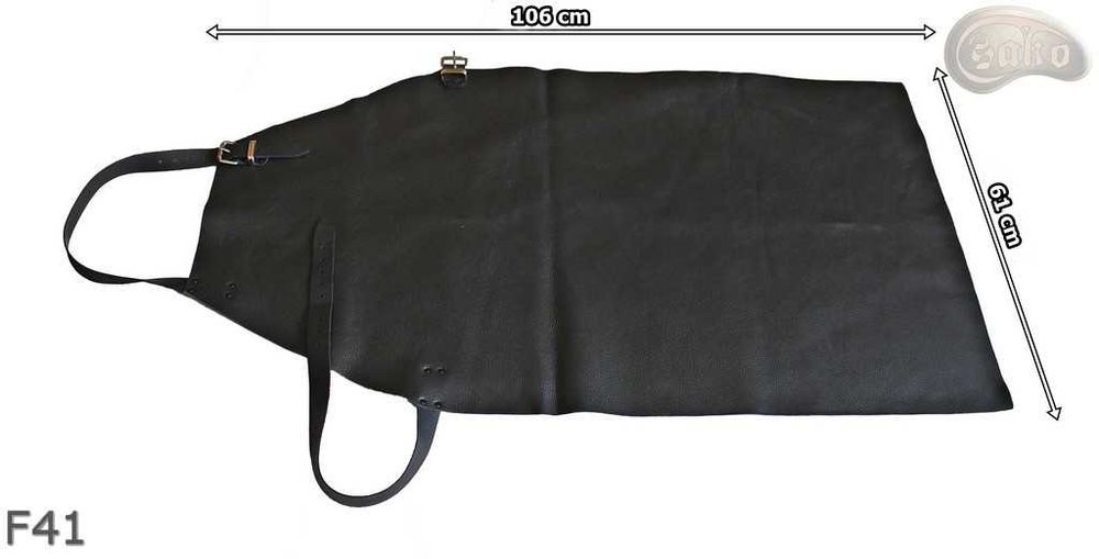 Skórzany fartuch ochronny F41 spawalniczy/kucharski/grillowy/ślusarski