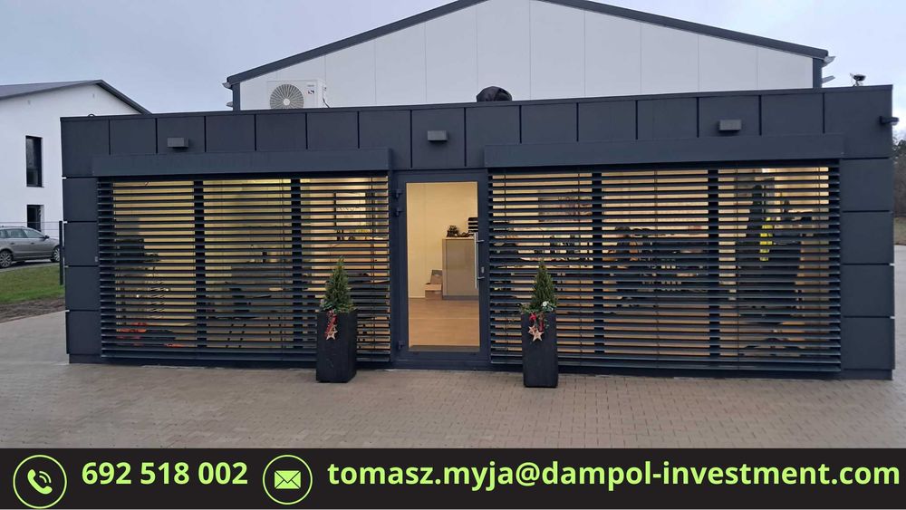 Nowoczesny pawilon 9x6 elegancki, solidny, przestrzeń która inspiruje