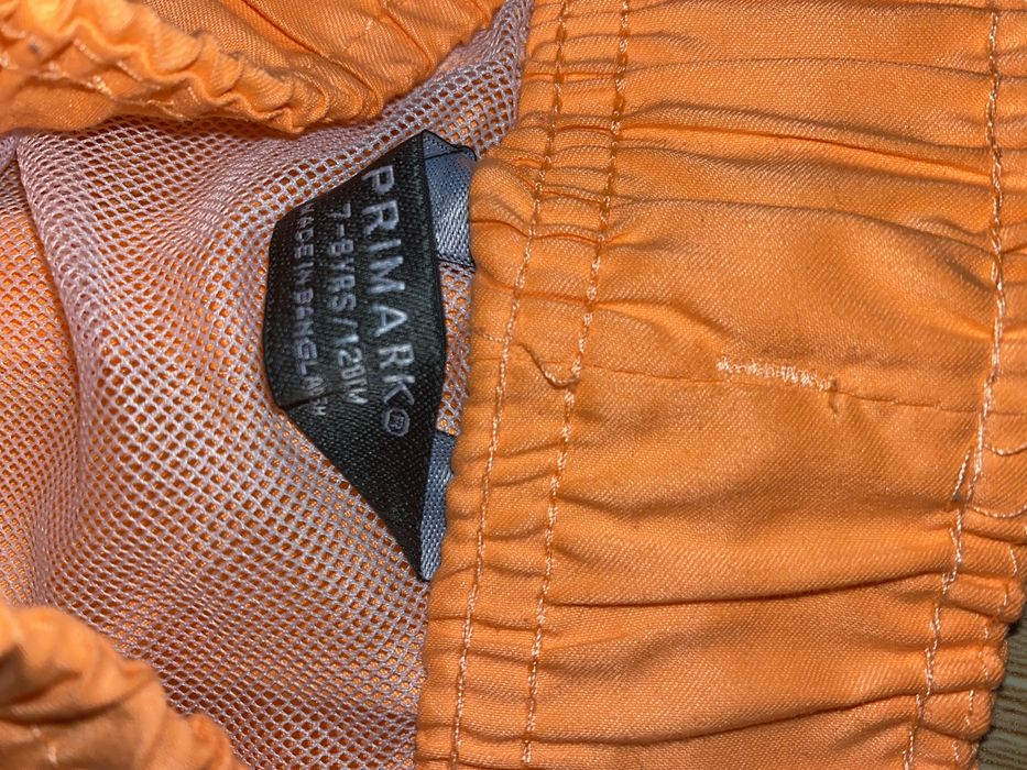 Bermudy szorty kąpielowe chłopięce dziecięce primark 128 7 8 lat