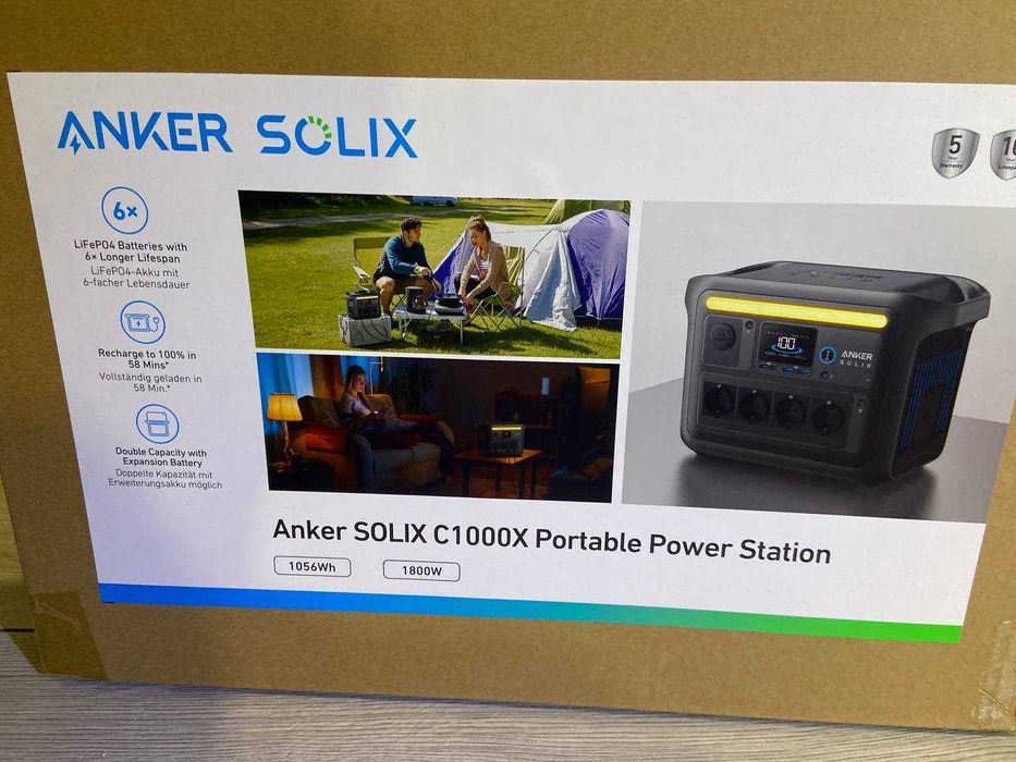 Зарядна станція ANKER SOLIX C1000X Portable power Station