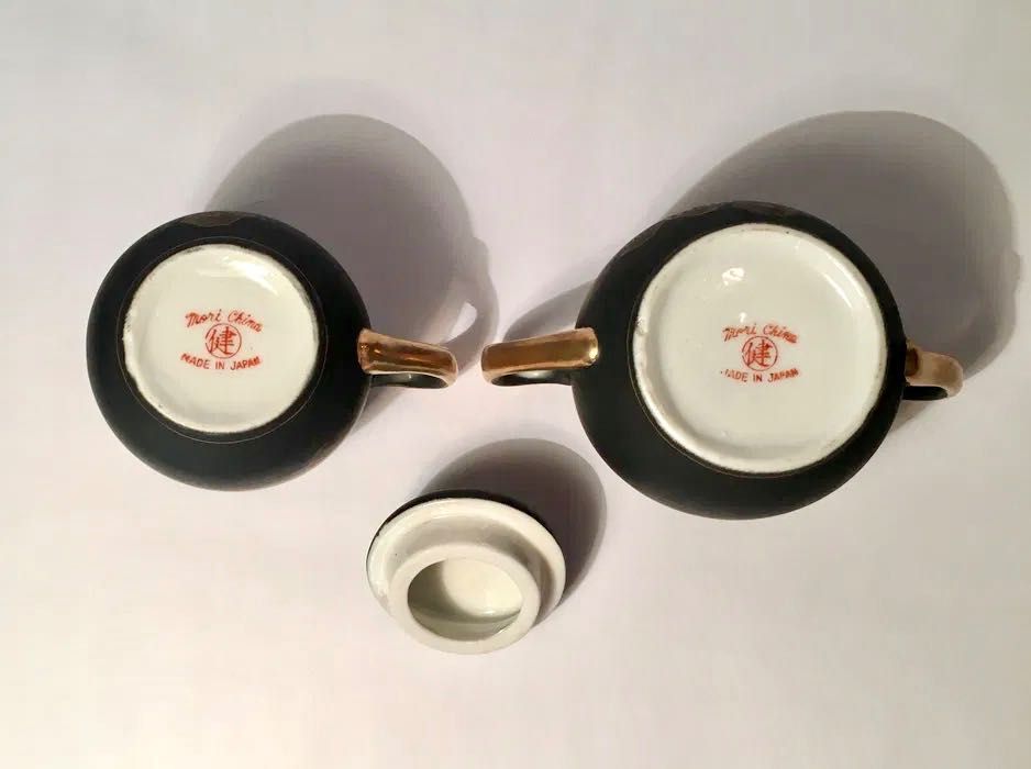 PORCELANA JAPONESA - açucareiro e leiteira - Mori China