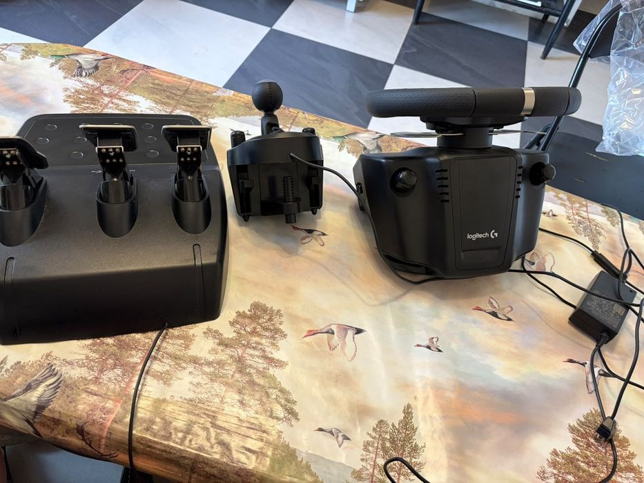 Kierownica Logitech G920 Xbox / PC + Skrzynia biegów Shifter | Komplet