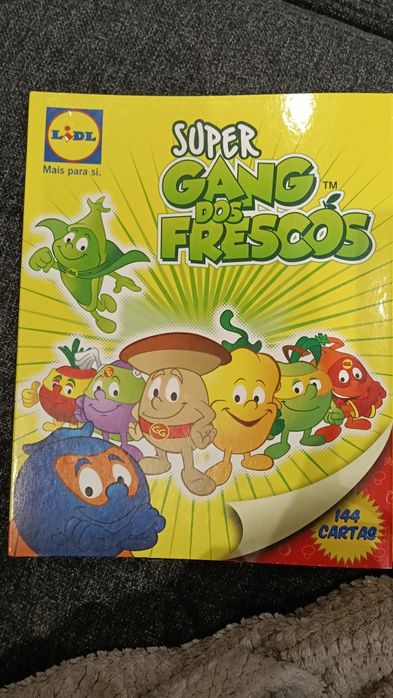 SUPER GANG DOS FRESCOS peluches e caderneta LIDL