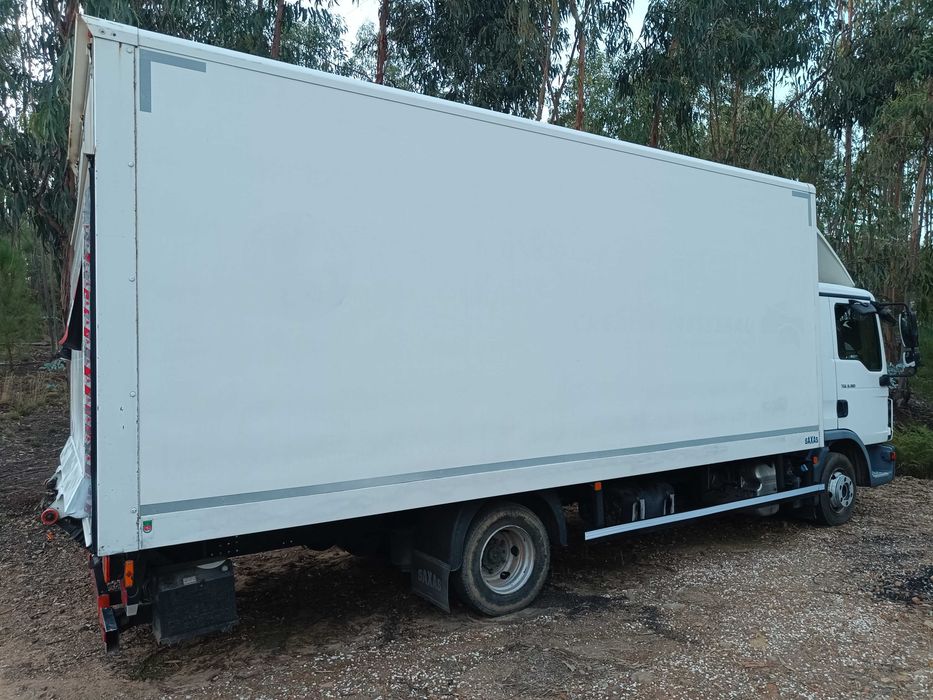 MAN TGL 8.180, Bj.2015, 179000km, Caixa, Reboque