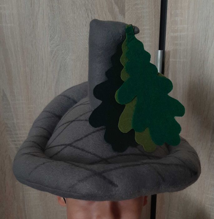 Balik jesienny Pani Jesień strój przebranie strój Żołądź liść dębu