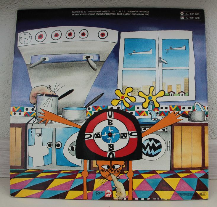 LP UB 40 -  Rat in the kitchen  Virgin Records , Distribute Germany