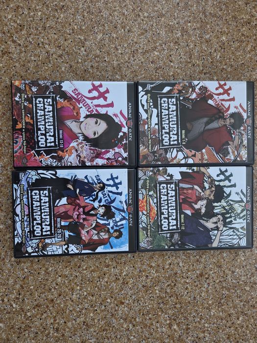 Samurai Champloo Cały Pak DVD