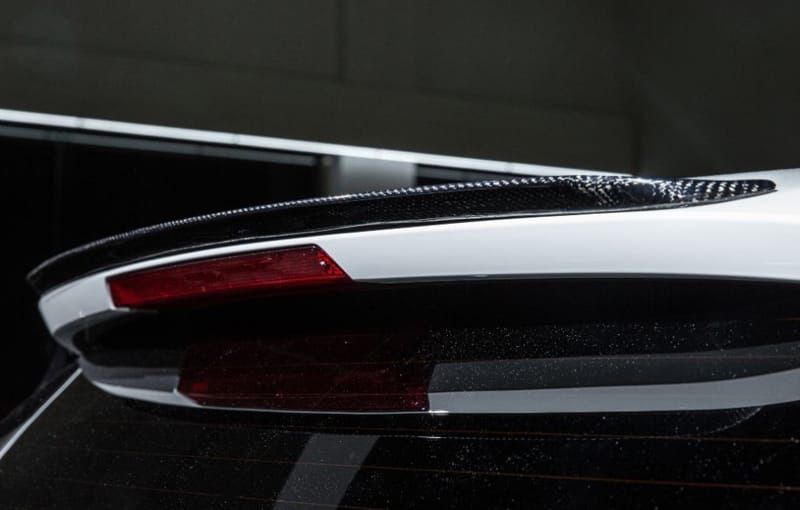 Карбоновый спойлер BMW f15 m-performance сабля bmw бмв Carbon