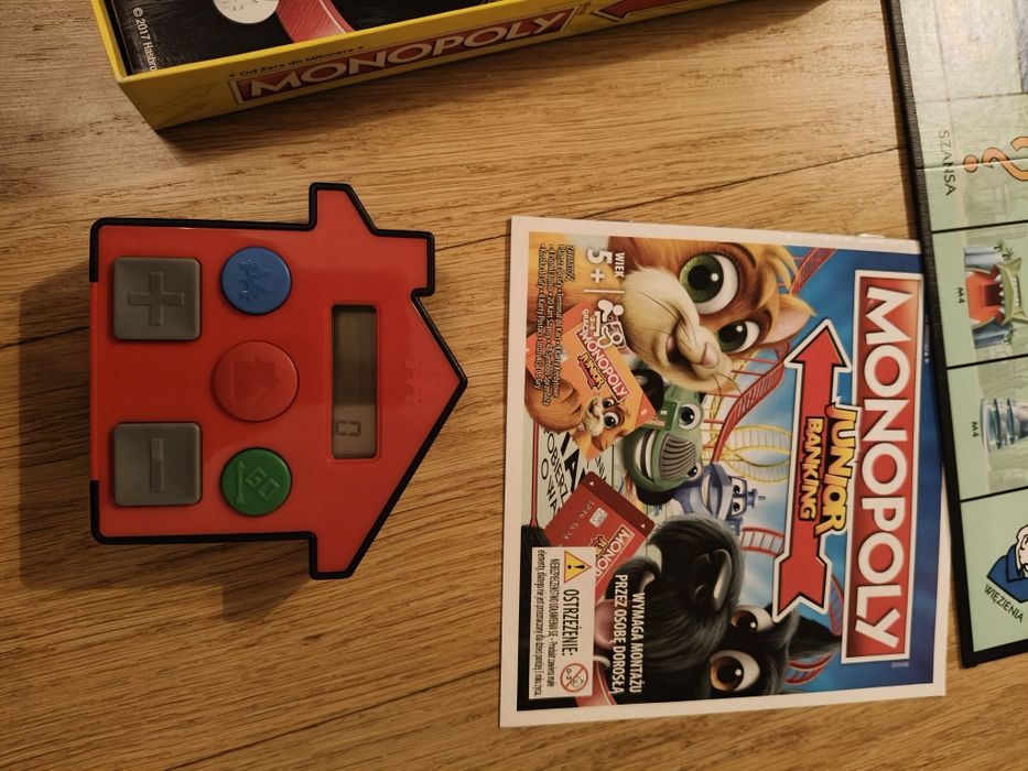 Gra monopoly junior banking
