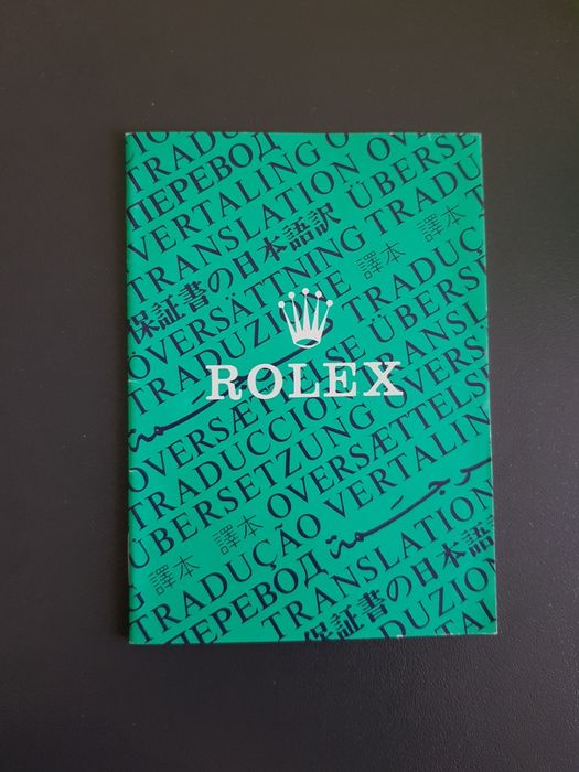 Książeczka ROLEX