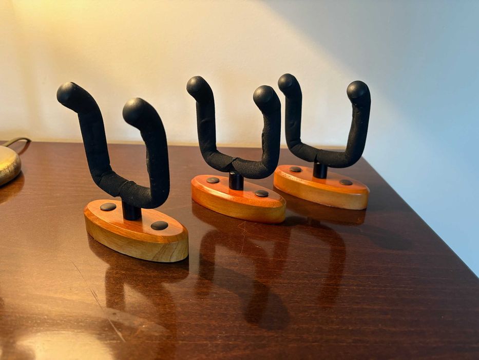 Suporte de parede guitarra (base madeira)