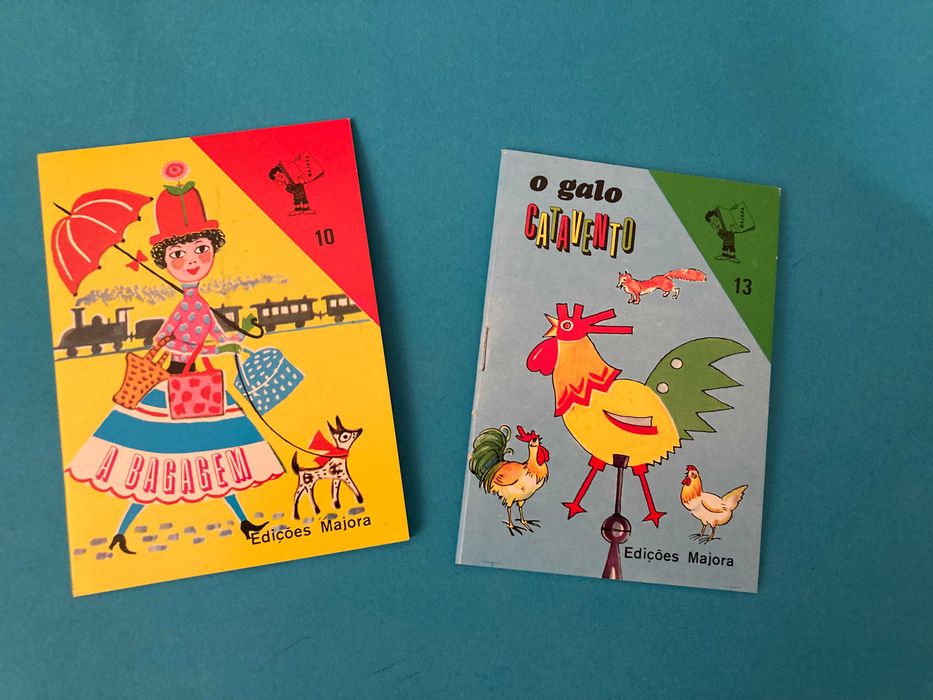 Livros Infantis da Colecção Pequerrucha da Majora Antigos