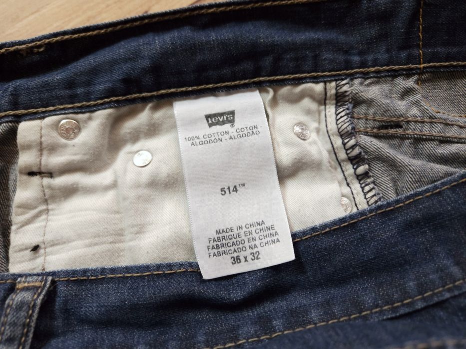 LEVI'S 514 Spodnie Jeans Męskie r. 36/32