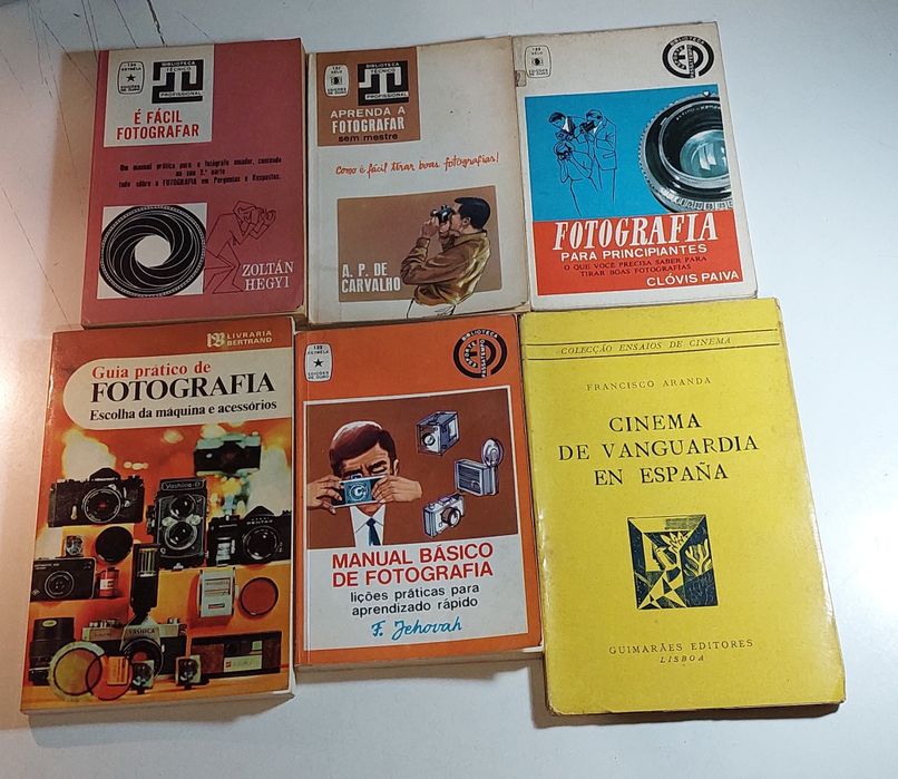 Vários livros sobre o Cinema (Português e Estrangeiro) e Fotografia
