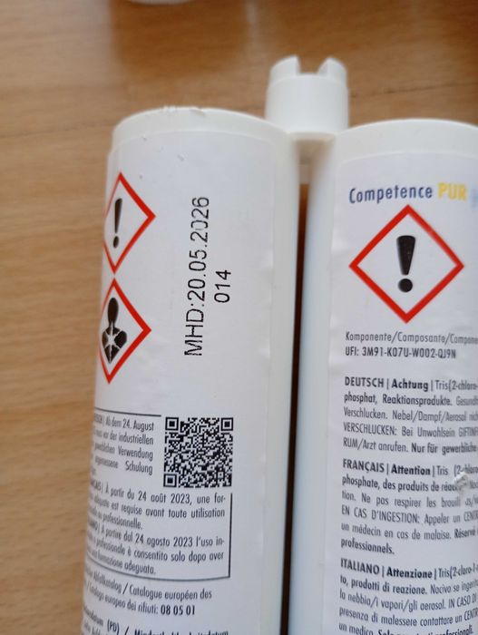 Klej Kleiberit StairMaster 536.0,125g,4 sztuki