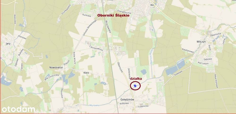 Działka budowlana 1400 m² | Mpzp | blisko Pkp