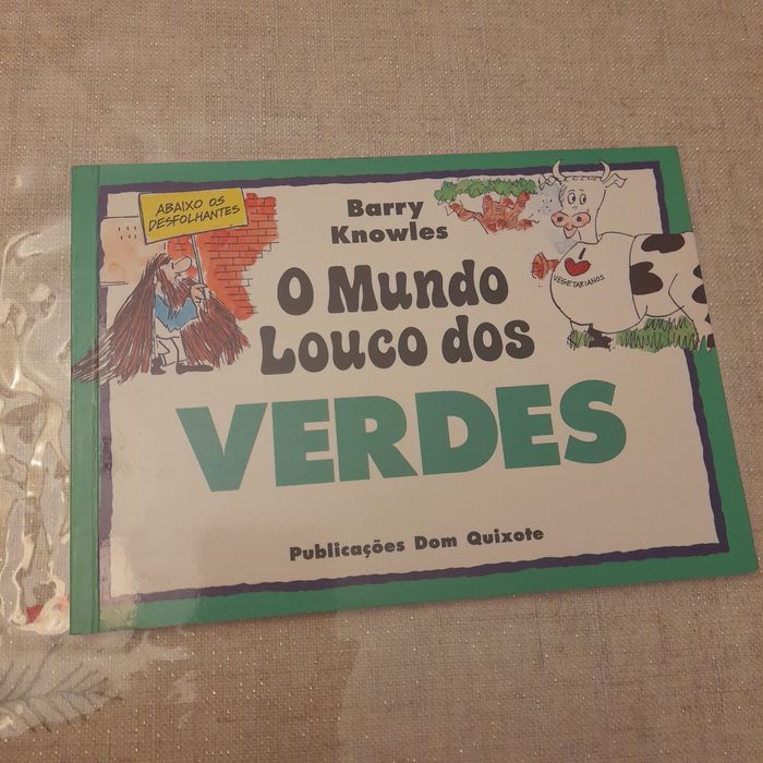 Livro "O mundo louco dos verdes"
