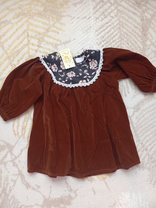 Sukienka welurowa 92