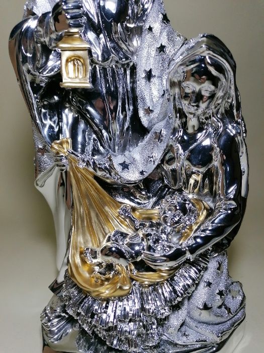 Presépio Grande em Prata Bilaminado