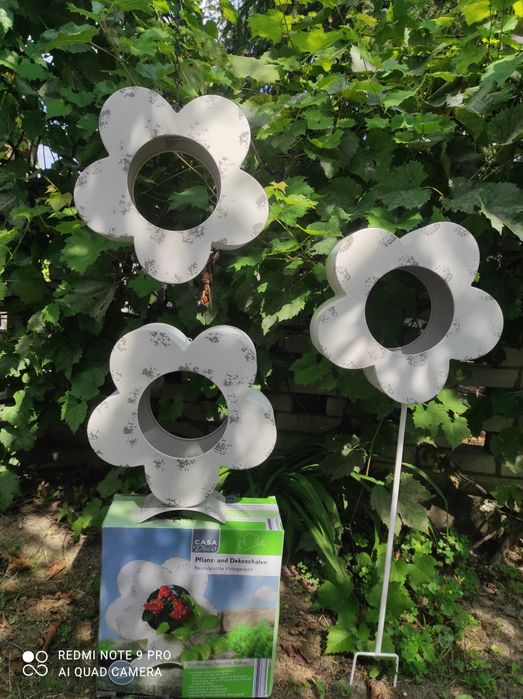 Декоративні вазони для квітів 3в1