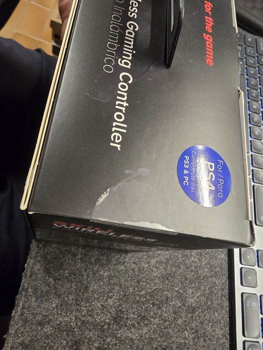 Comando Sem Fios NPLAY Skill 10.0 (PS4 / PS3 / PC) - Novo e Selado