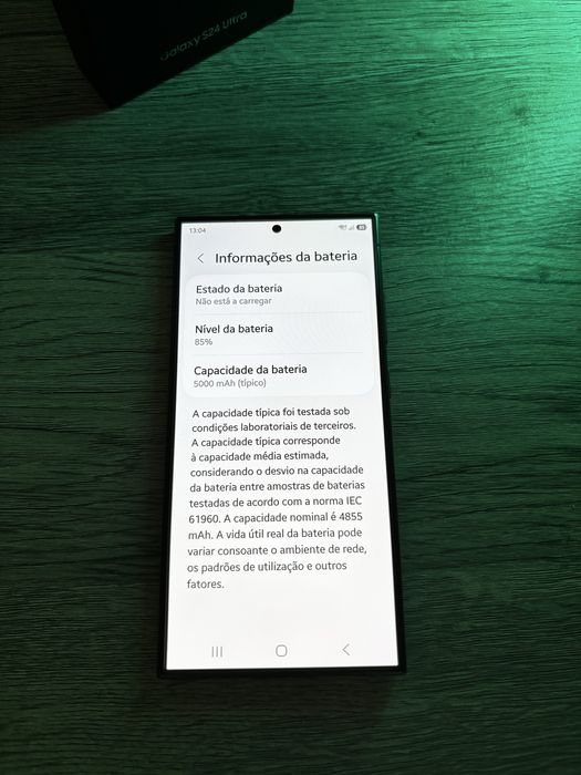 Samsung Galaxy S24 Ultra 12GB/256GB – Como Novo