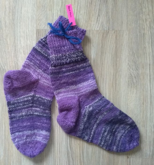 В'язані носки ручної роботи