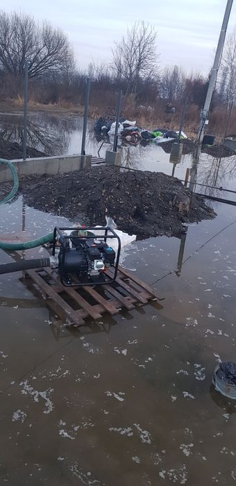 Мотопомпы откачка выкачка воды любой сложности. Аренда