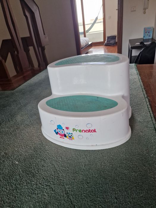 Escada 2 degraus crianças pre natal