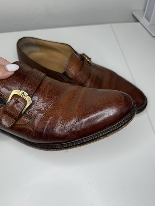 Натуральні шкіряні чоловічі туфлі 42 розмір. Чоловічі лофери