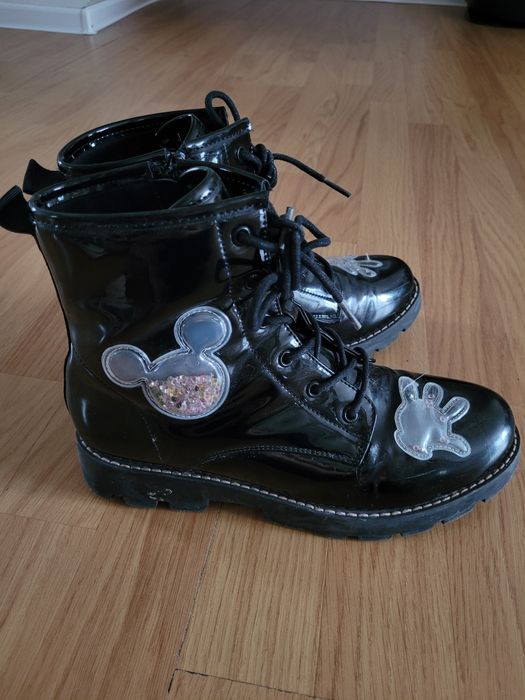 Buty zimowe trepy wysokie Reserved Disney Myszka Mickey