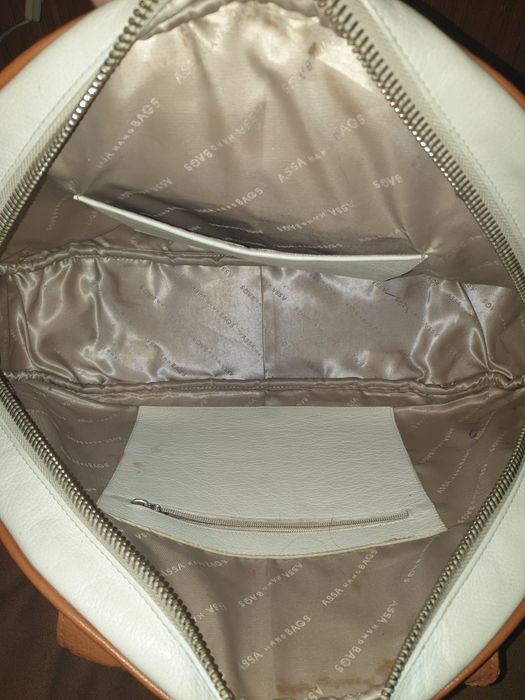 Сумка кожаная большая ASSA