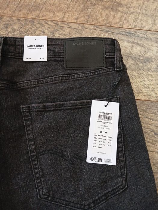 Джинси  Jack Jones р W36 L34 ціна 1000 гр, орігінал,  нові
