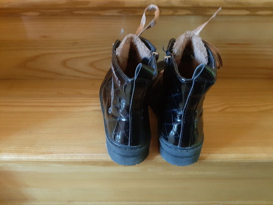 Zestaw kozaki trzewiki buty zimowe r. 34 dla dziewczynki