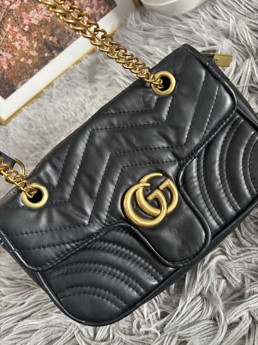 Torebka torba gg gucci czarna
