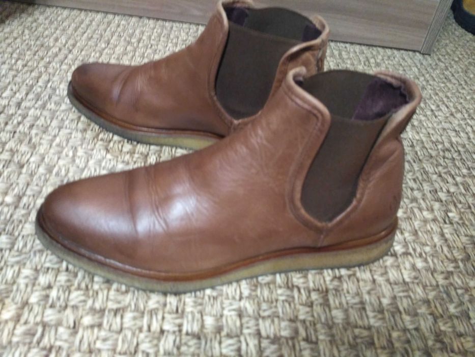 Ботинки челси демисезонные  коричневые Marco Polo размер 39.