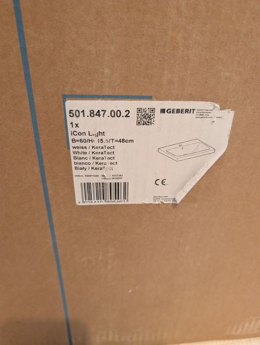 Umywalka Geberit Icon Light 501.847.00.2