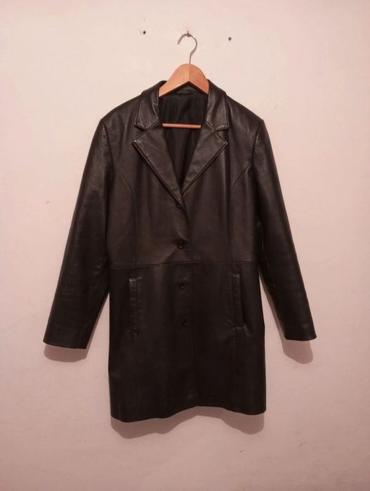 Casaco de Pele Vintage Tamanho 42