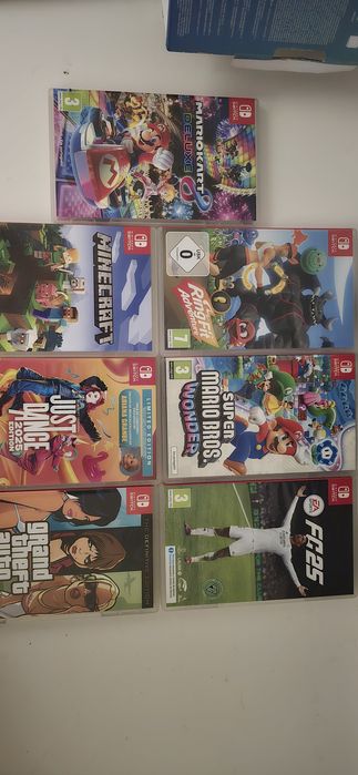 Nintendo Switch  com jogos