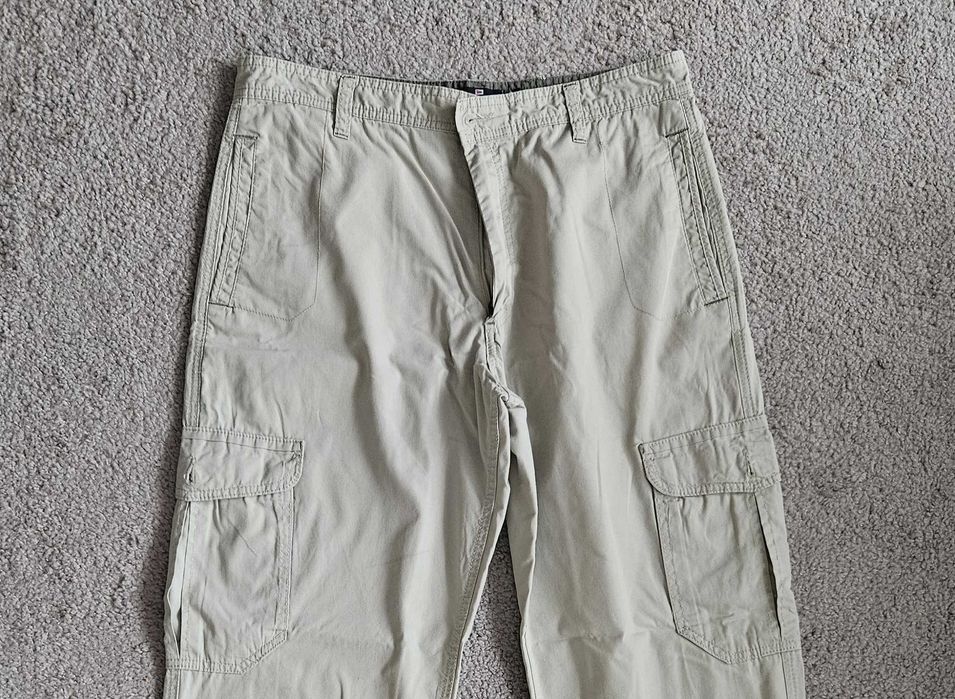 Spodnie cargo szerokie nogawki Blue Harbour Marks & Spencer 34/31